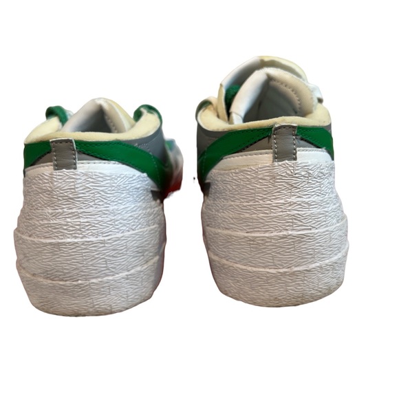 Nike x Sacai Blazer Low in Medium Grey/Classic Green - Picture 6 of 7